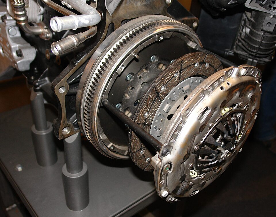 spalona tarcza sprzęgła