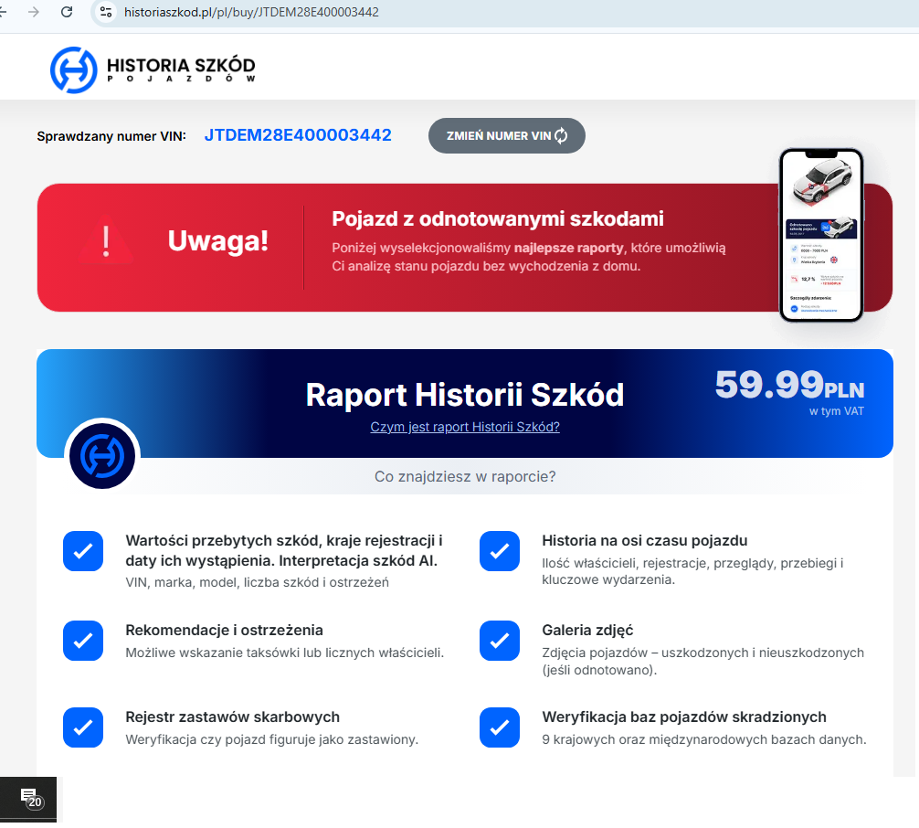 darmowy vin krok po kroku